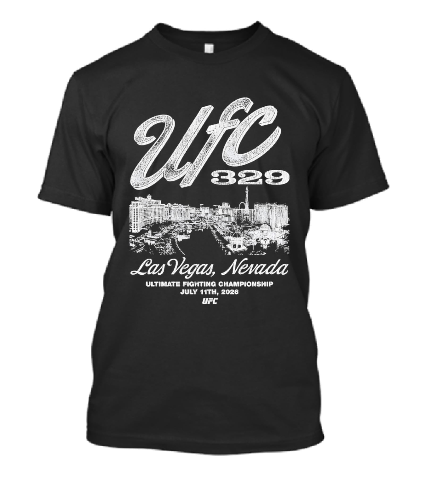 UFC 329 Las Vegas Nevada Ultimate Fighting Championship Mobile Arena 2024 T-Shirt
