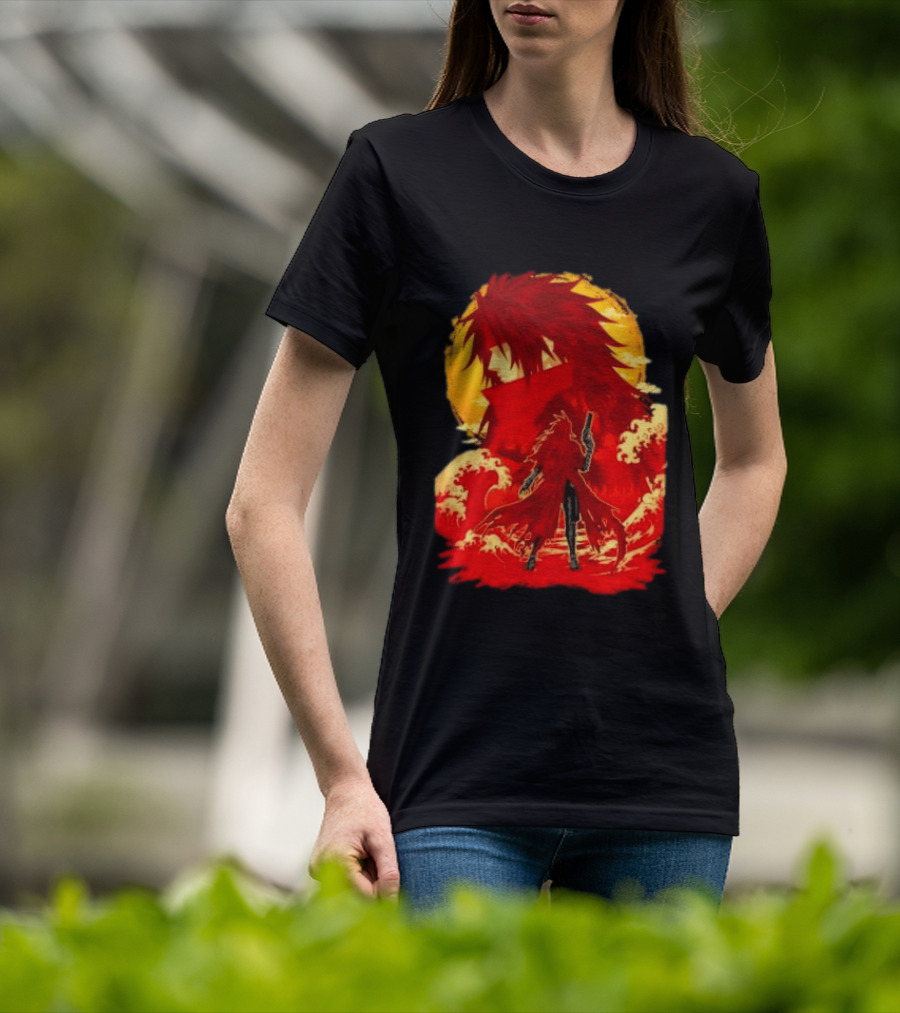 Vincent Valentine Final Fantasy VII Japanese Wave T-Shirt