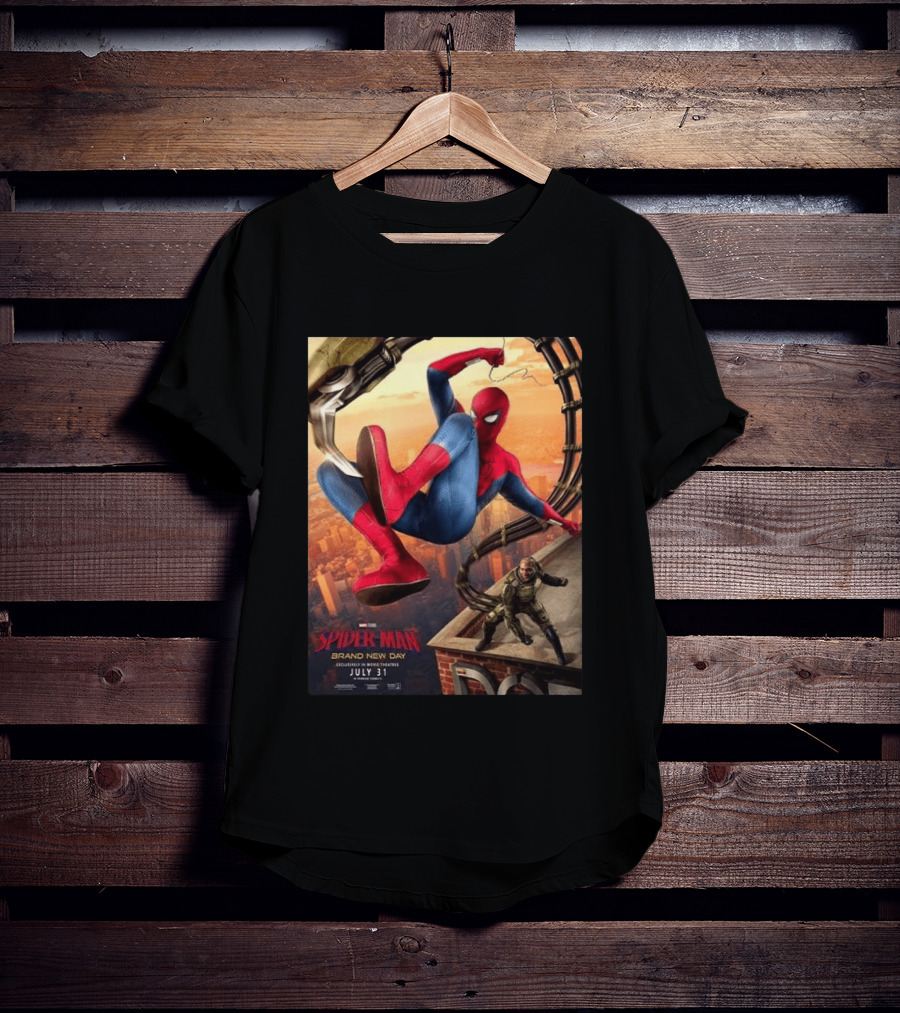 Spider Man Brand New Day Marvel Studios Movie Release July 31 2026 T-Shirt