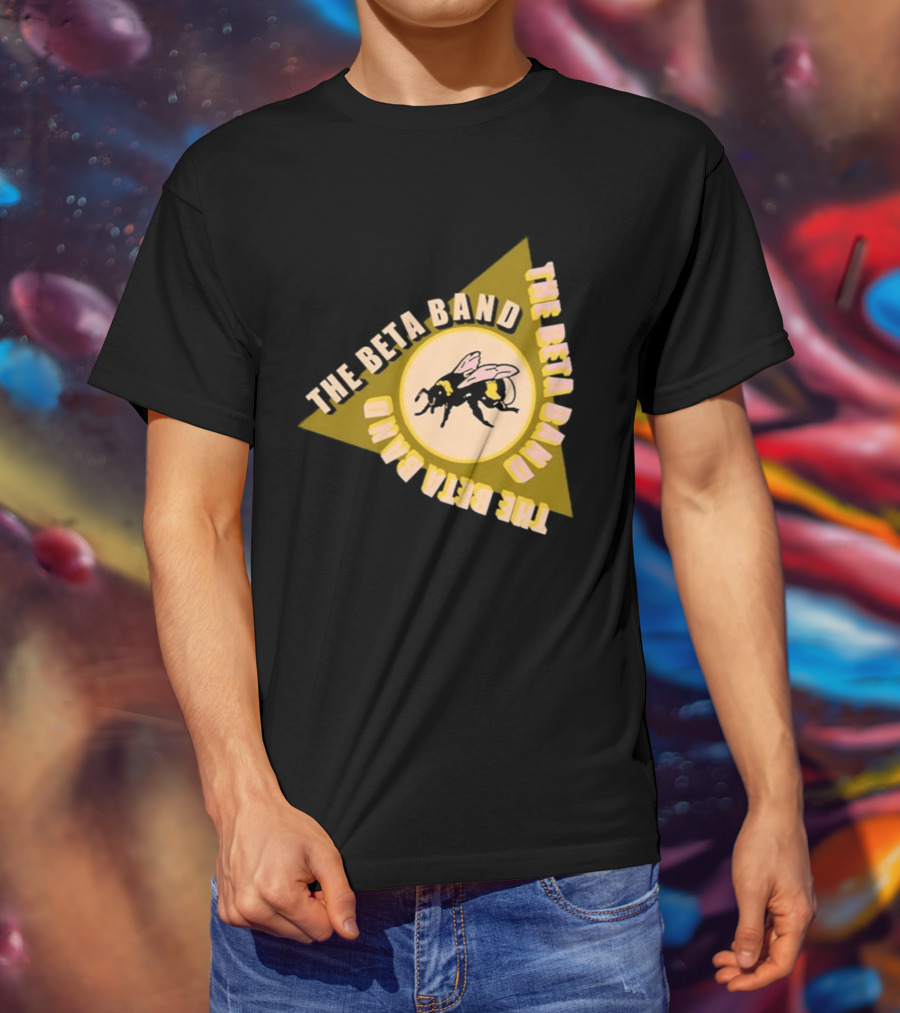 The Beta Band Triangle Honeybee Session T-Shirt