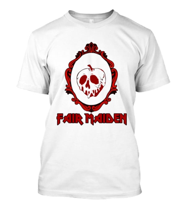 Fair Maiden Poison Apple Mirror Snow White Classic Tale T-Shirt