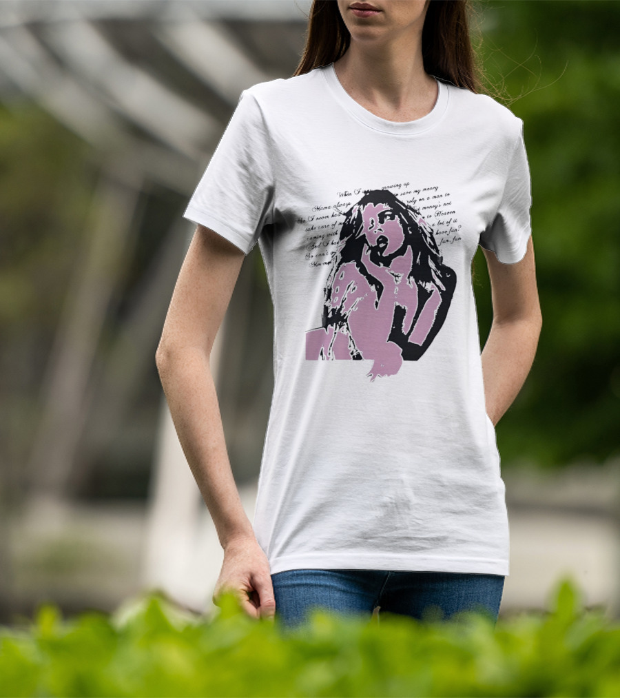 Madonna Material Girl Lyrics 80s Pop T-Shirt