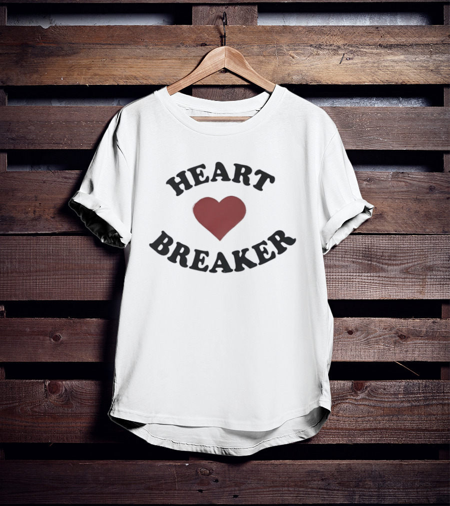 Heart Breaker Romantic Love Valentine's Day T-Shirt