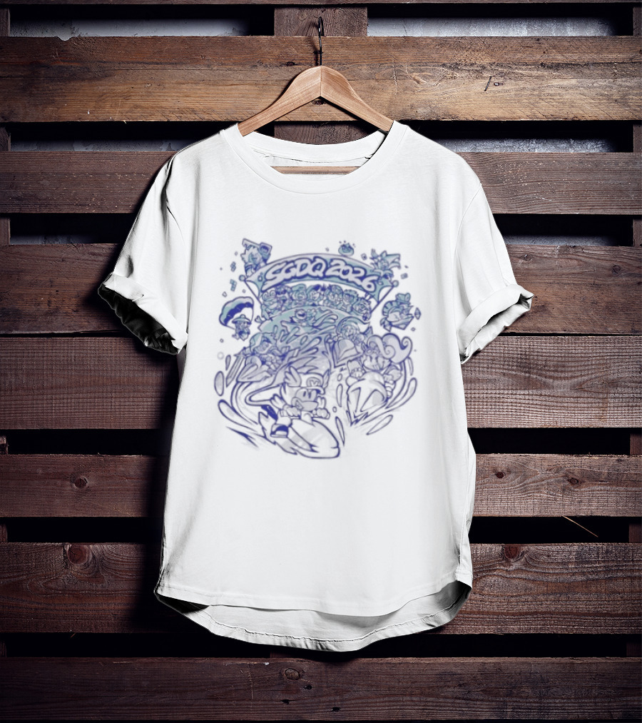 SGDQ 2026 Summer Games Done Quick Gaming Event Splash T-Shirt
