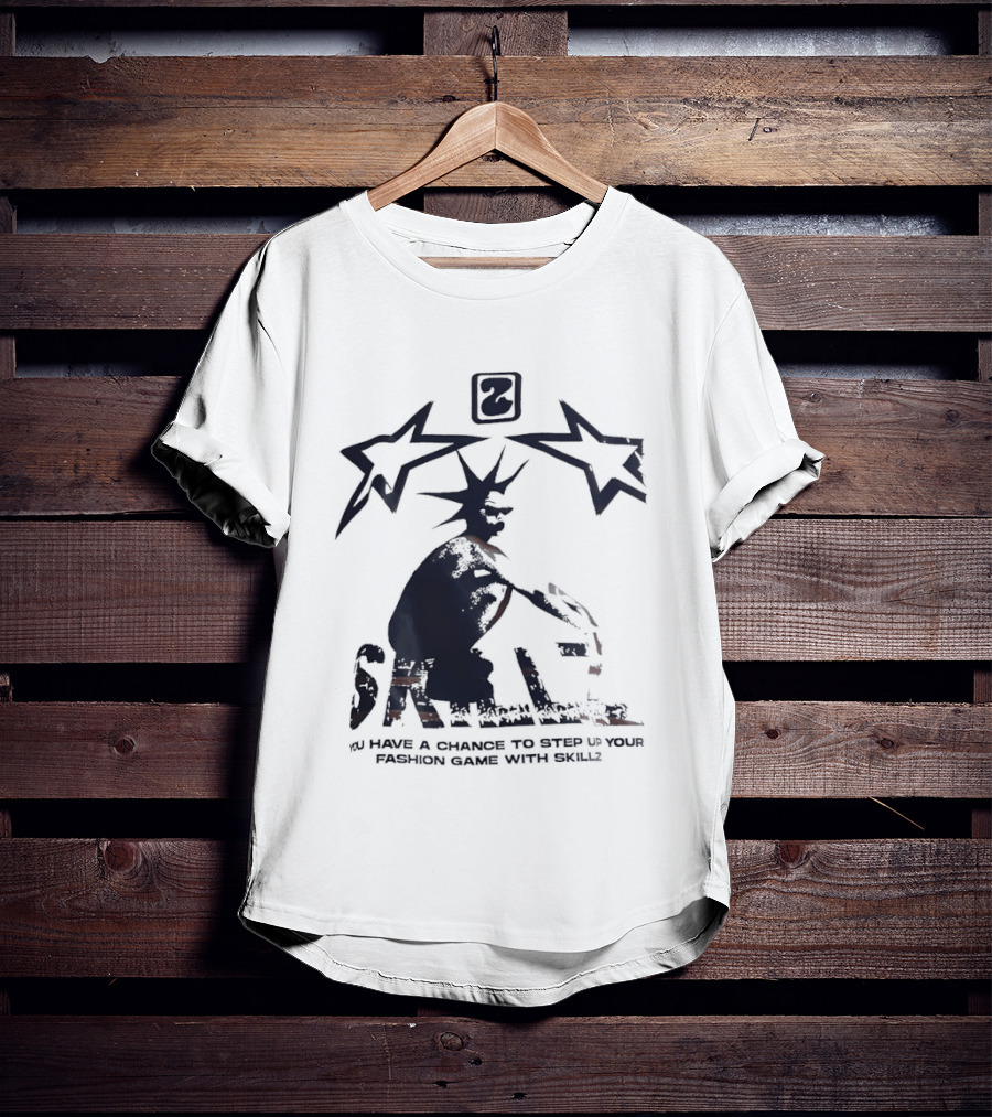 Skillz Fashion Game Streetwear Urban Art Rebel Graffiti Style New York Liberty Basketball T-Shirt