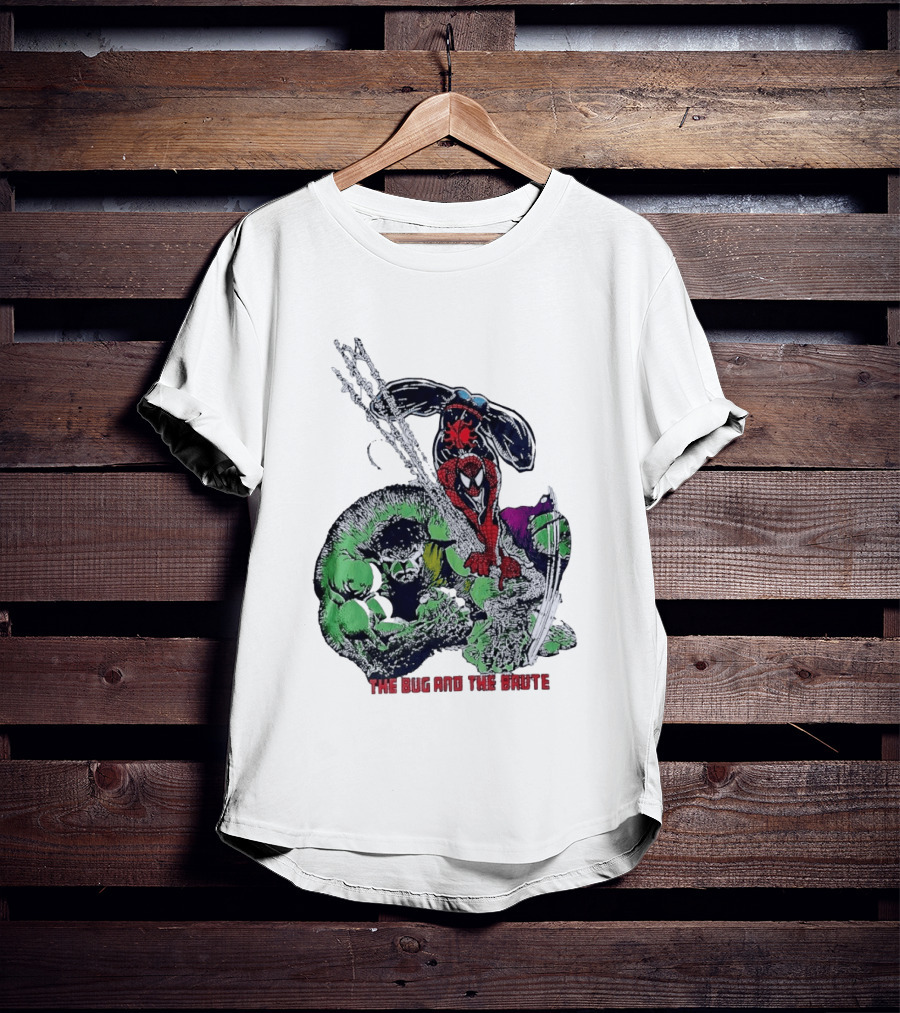 Spider Man And Hulk The Bug And The Brute Dynamic Duo Comic T-Shirt