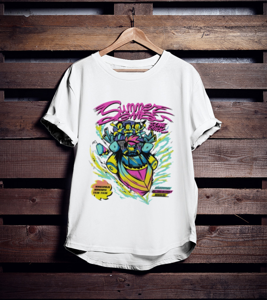 Summer Games Zone Quick Minneapolis 2026 Minnesota Benefiting Doctors Without Borders T-Shirt