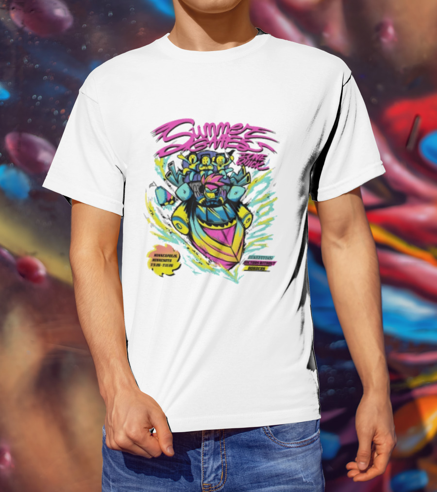 Summer Games Zone Quick Minneapolis 2026 Minnesota Benefiting Doctors Without Borders T-Shirt