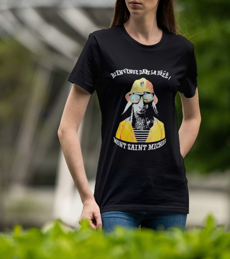 Bienvenue Dans La Beee Mont Saint Miche Vintage Sailor T-Shirt