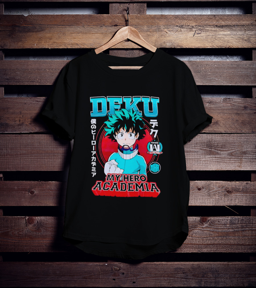 Deku Boku No Hero Academia Midoriya Izuku Japanese T-Shirt