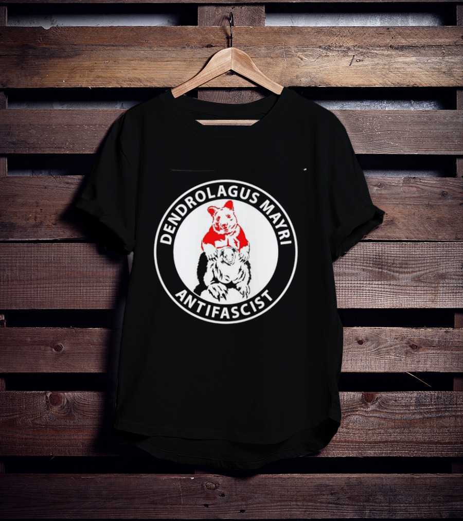 Dendrolagus Mayri Antifascist Tree Kangaroo Antifa T-Shirt