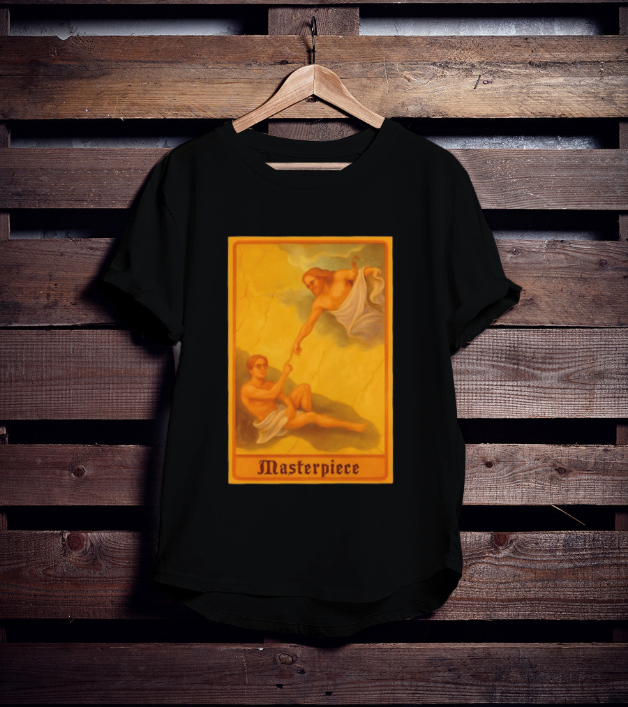 Masterpiece Michelangelo Creation Of Adam Iconic Classic Renaissance T-Shirt