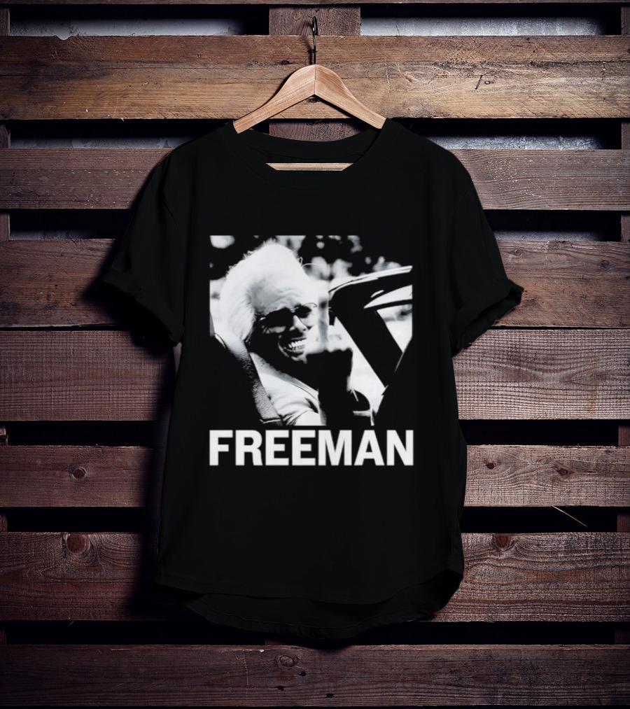 Morgan Freeman Middle Finger Actor Celebrity FREEMAN T-Shirt