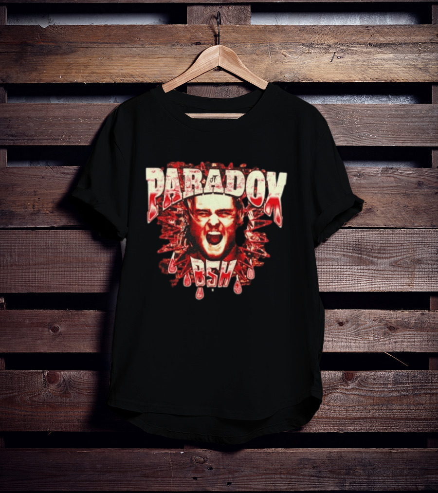 JT Paradox BSH Blood Red Bootleg Rap T-Shirt