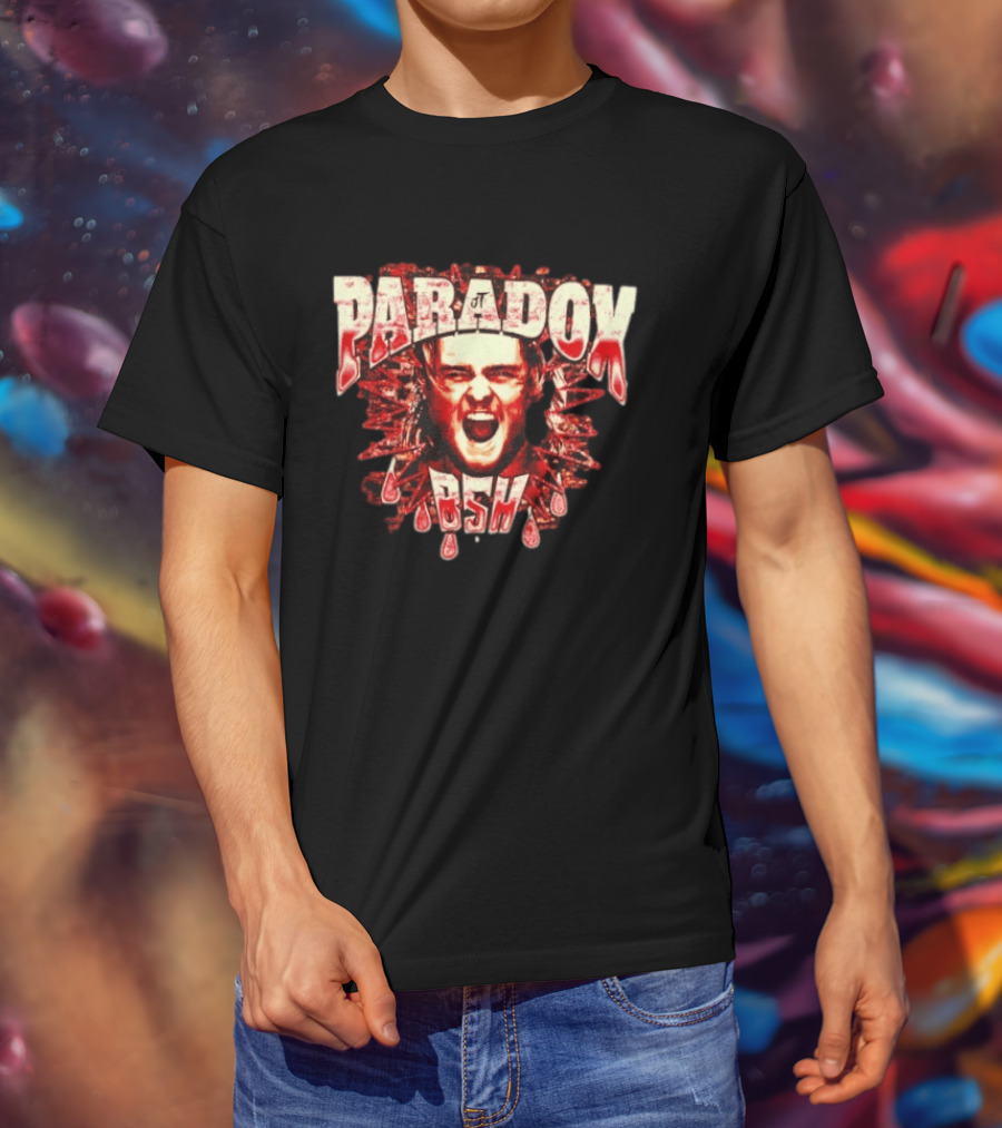 JT Paradox BSH Blood Red Bootleg Rap T-Shirt