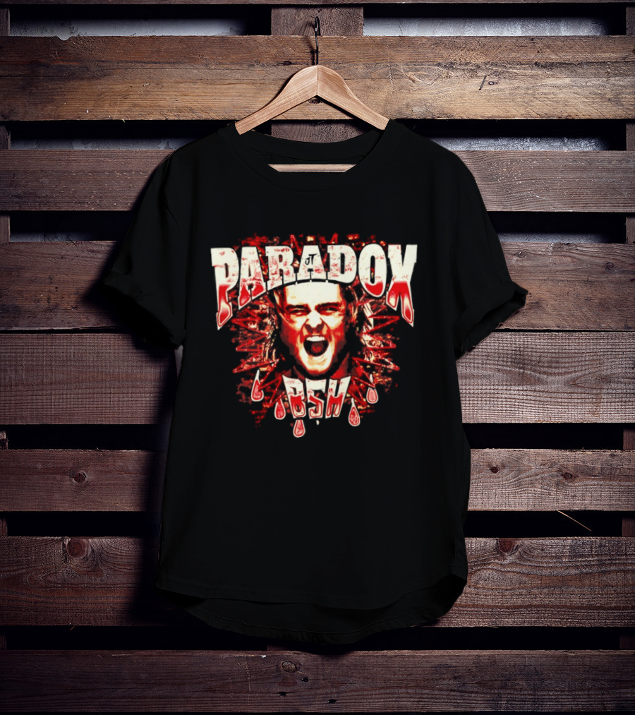 Paradox BSH Blood Splatter And Screaming Face T-Shirt