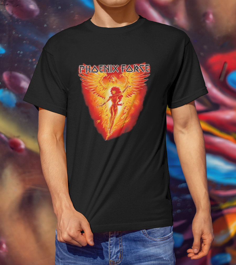 Phoenix Force X Men Jean Grey Marvel Comics T-Shirt