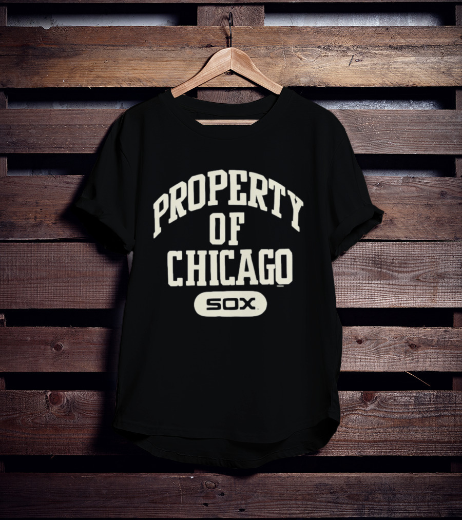 Property Of Chicago Sox MLB Baseball T-Shirt