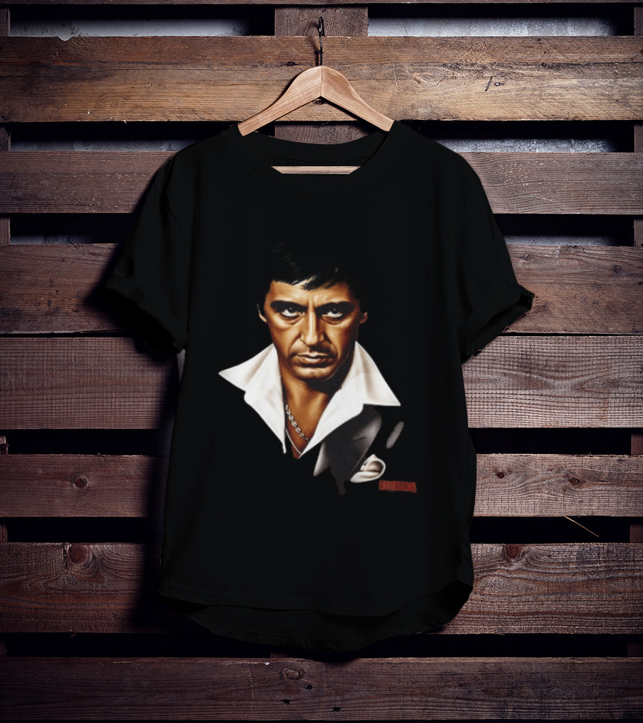 The World Is Yours Tony Montana Scarface 2 Sided T-Shirt