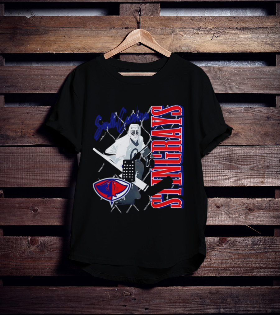 South Carolina Stingrays Hockey Goalie ECHL Team T-Shirt