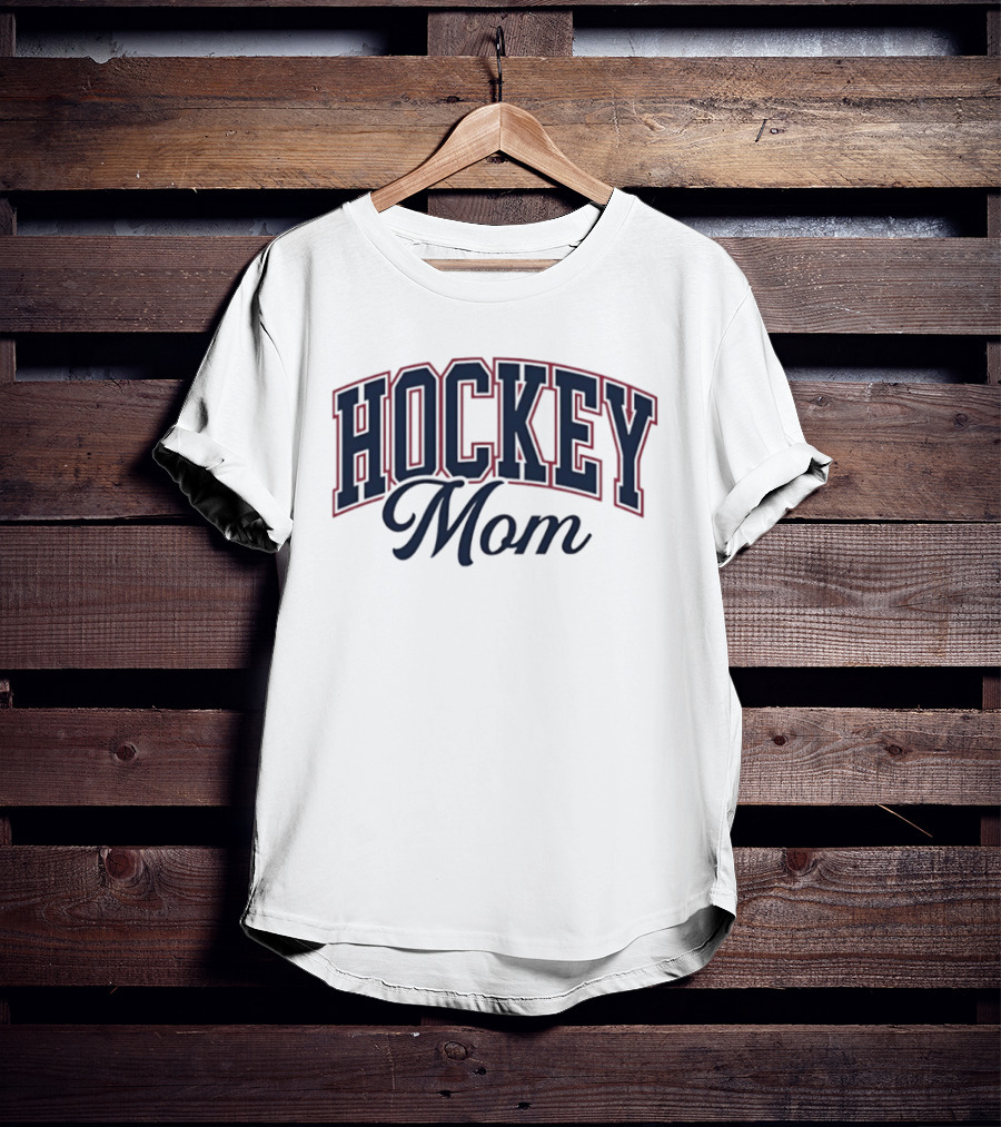 Hockey Mom 2026 Sports Fan T-Shirt