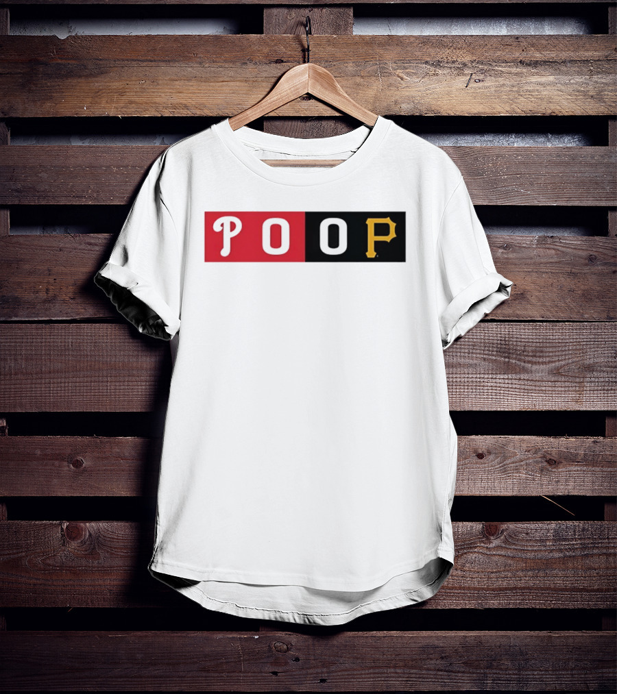 POOP Joe Roderick Pittsburgh Pirates T-Shirt