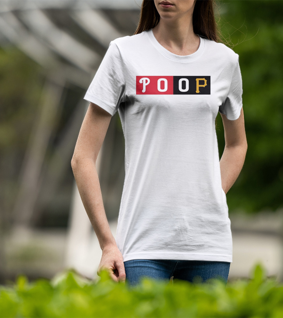POOP Joe Roderick Pittsburgh Pirates T-Shirt