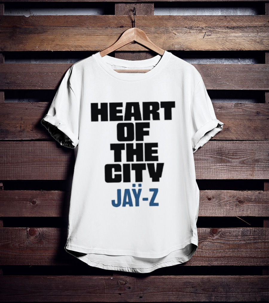 Heart Of The City Jay Z Hip Hop Rap Music T-Shirt