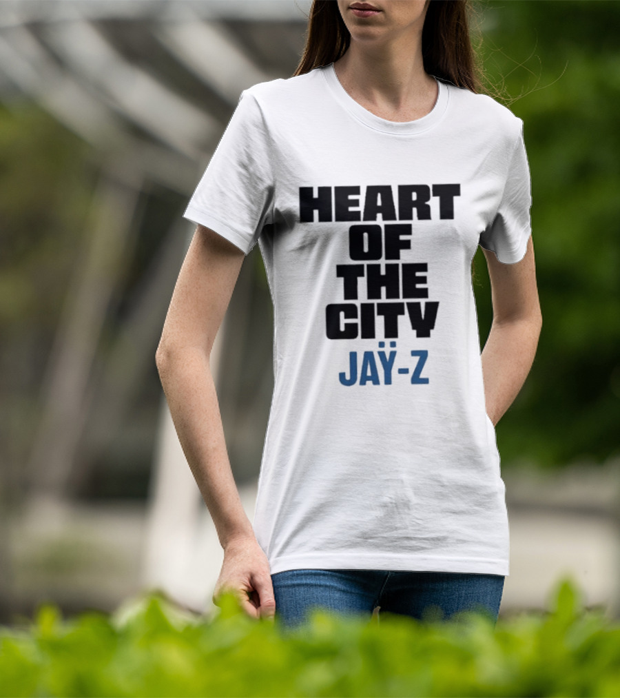 Heart Of The City Jay Z Hip Hop Rap Music T-Shirt