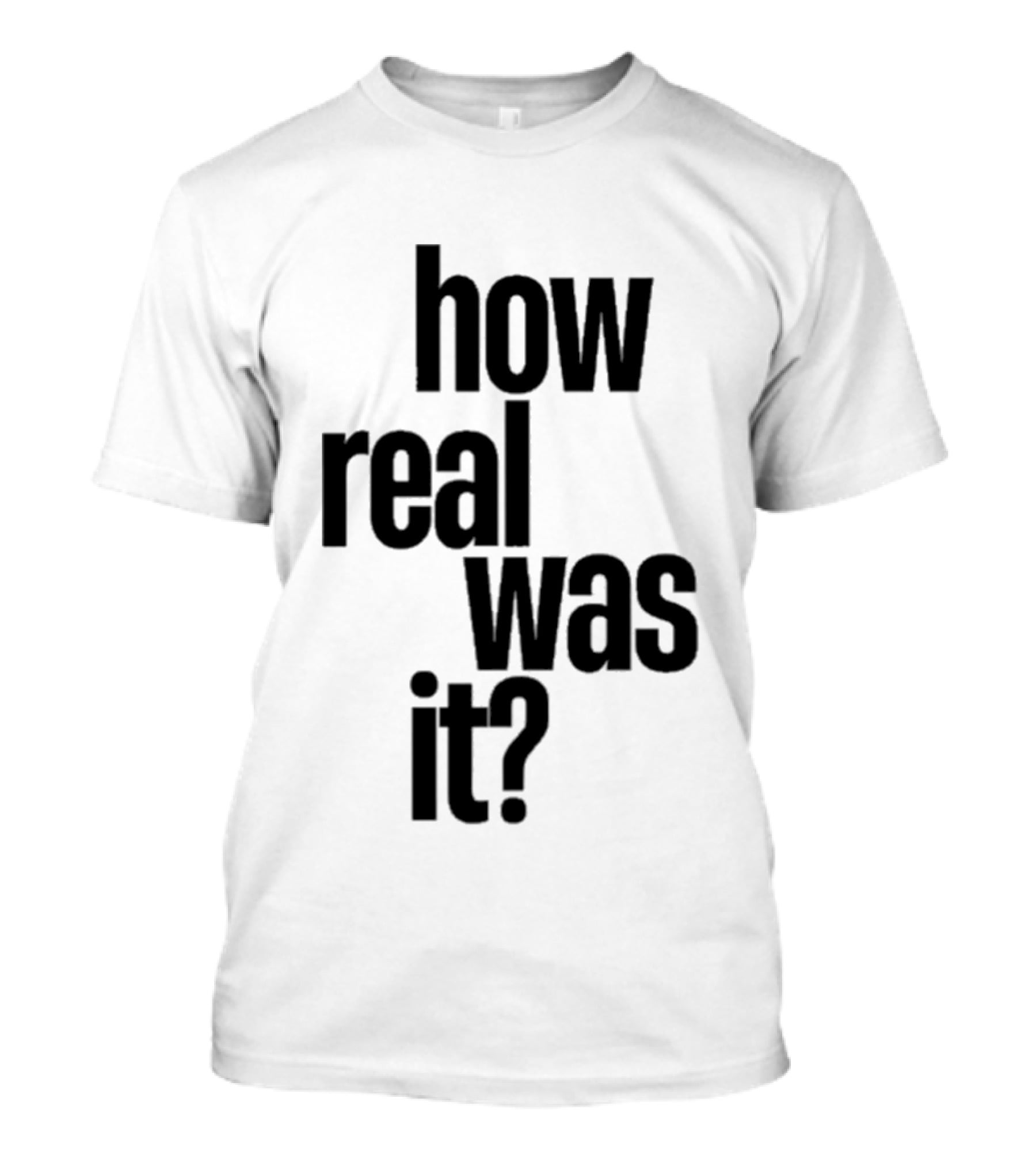 Asha Banks UK How Real Was It T-Shirt