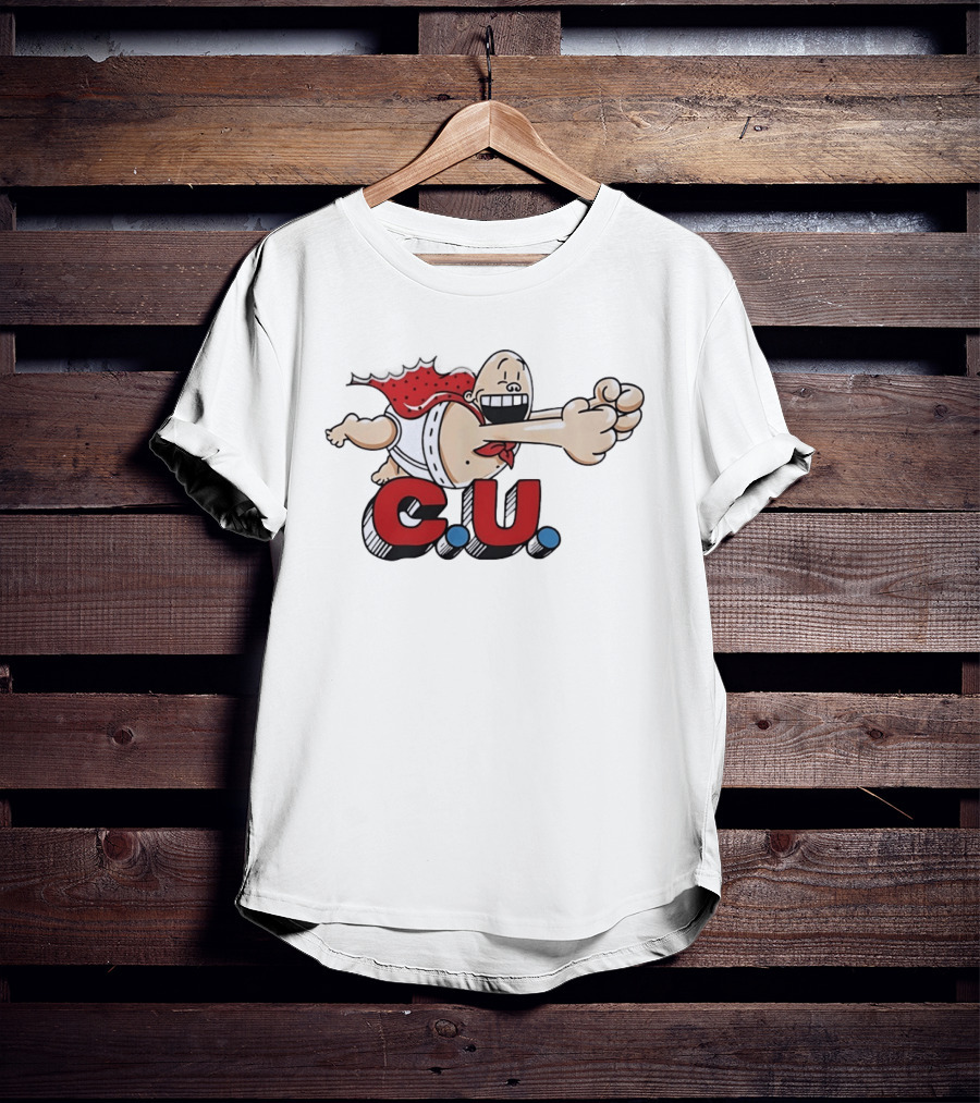 Captain Underpants CU Dav Pilkey Flying Hero T-Shirt