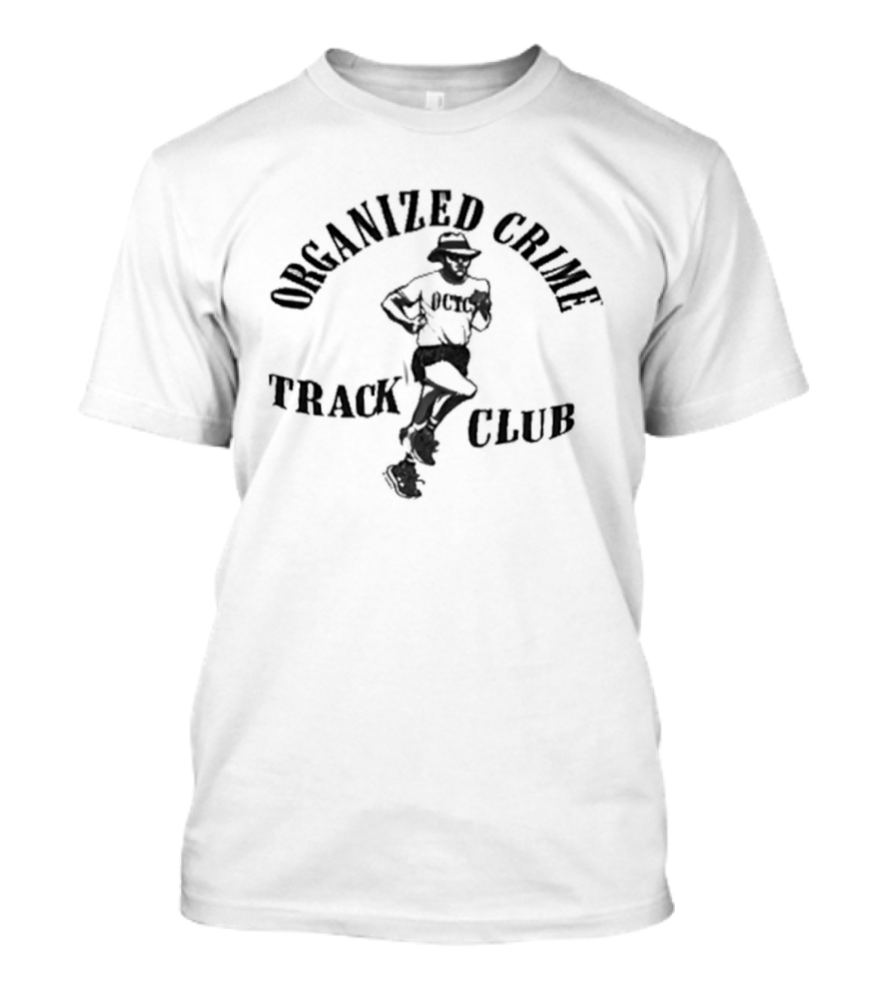 Organized Crime Track Club Running Gangster T-Shirt