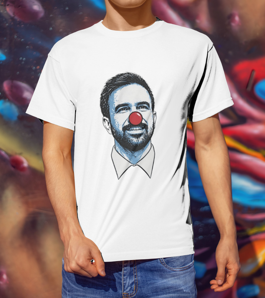 Zohran Mamdani Clown Red Nose New York State Assembly T-Shirt