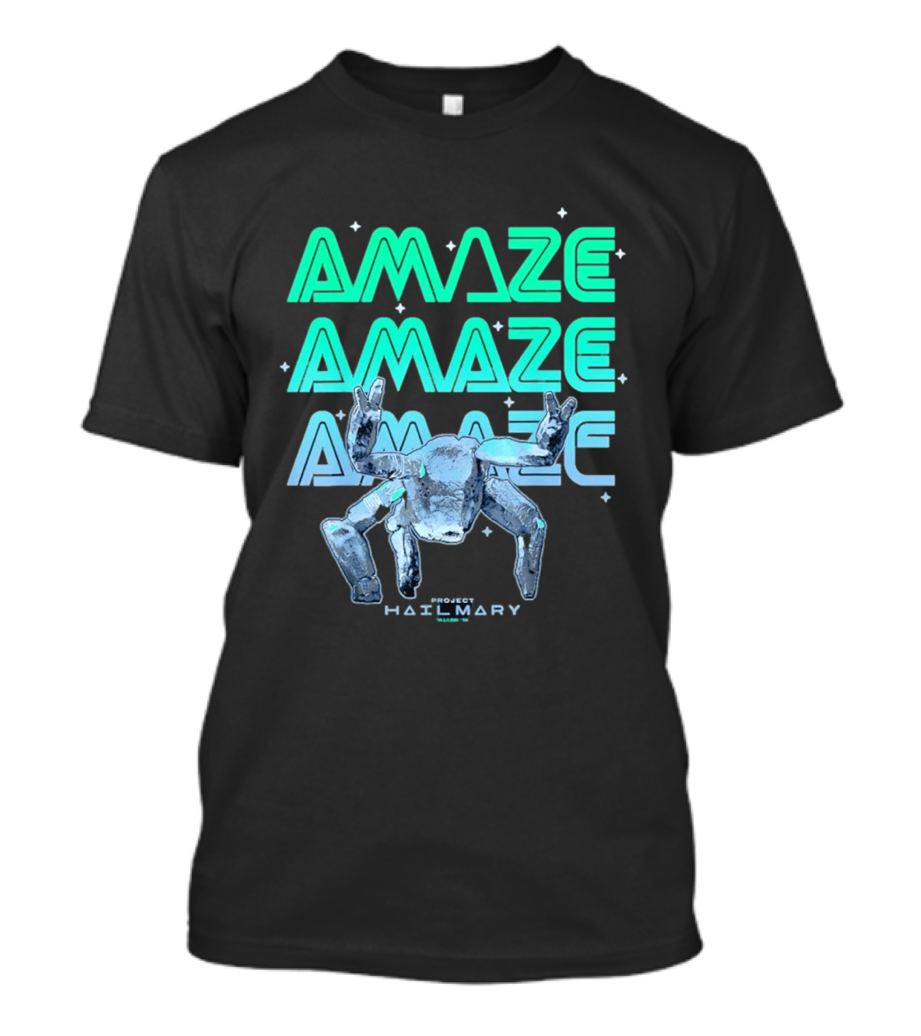 Amaze Project Hail Mary Robot T-Shirt