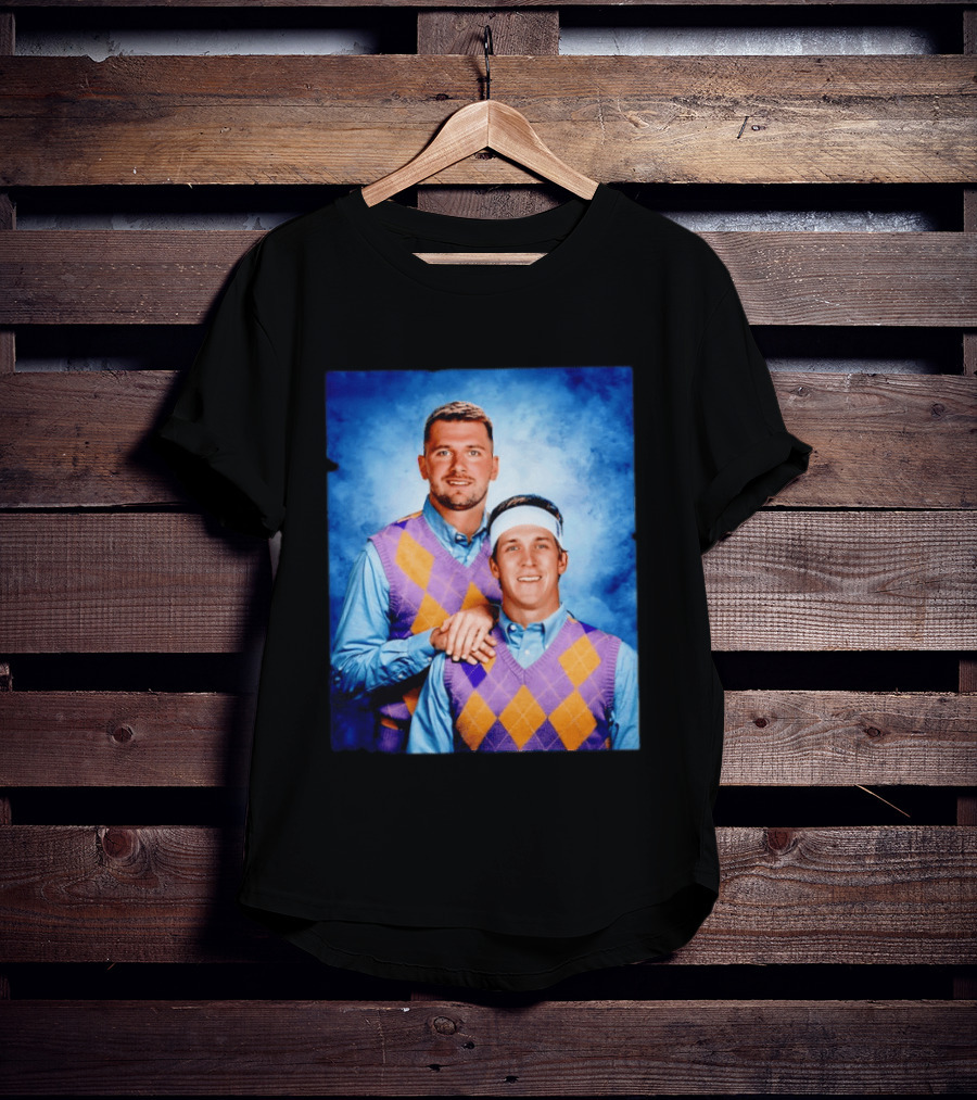 Austin Reaves Luka Doncic Step Brothers T-Shirt