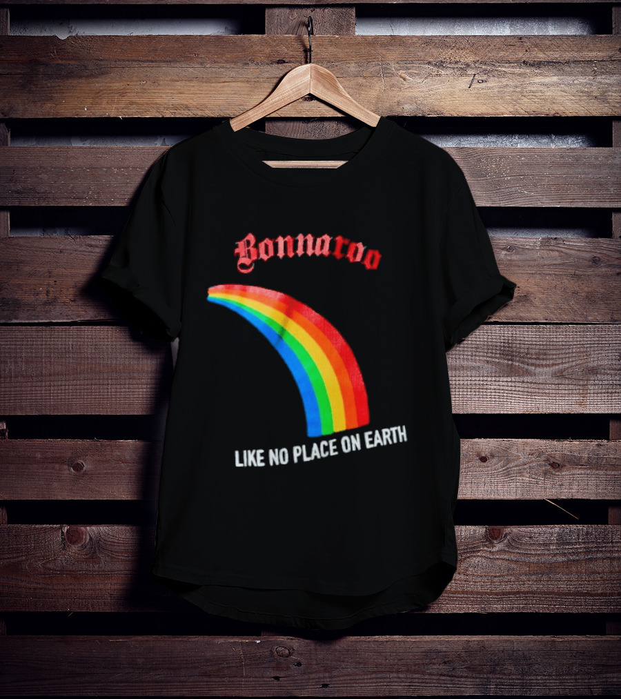Bonnaroo Rainbow Like No Place On Earth Music Festival T-Shirt