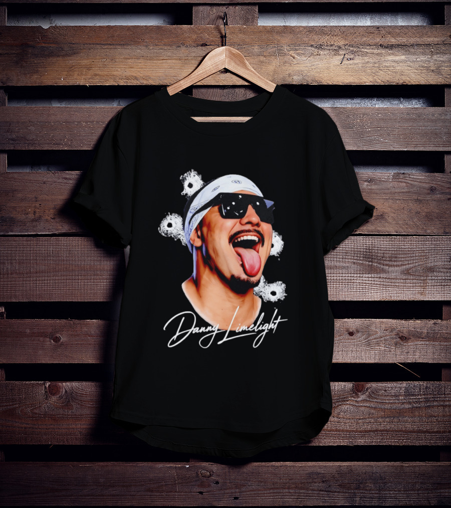 Danny Limelight Wrestling AEW Bandana And Sunglasses T-Shirt