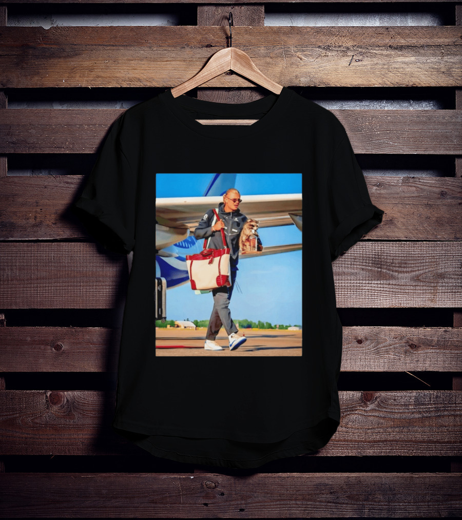 Erling Haaland Returns To Norway With Taxidermy Whiskey Raccoon T-Shirt