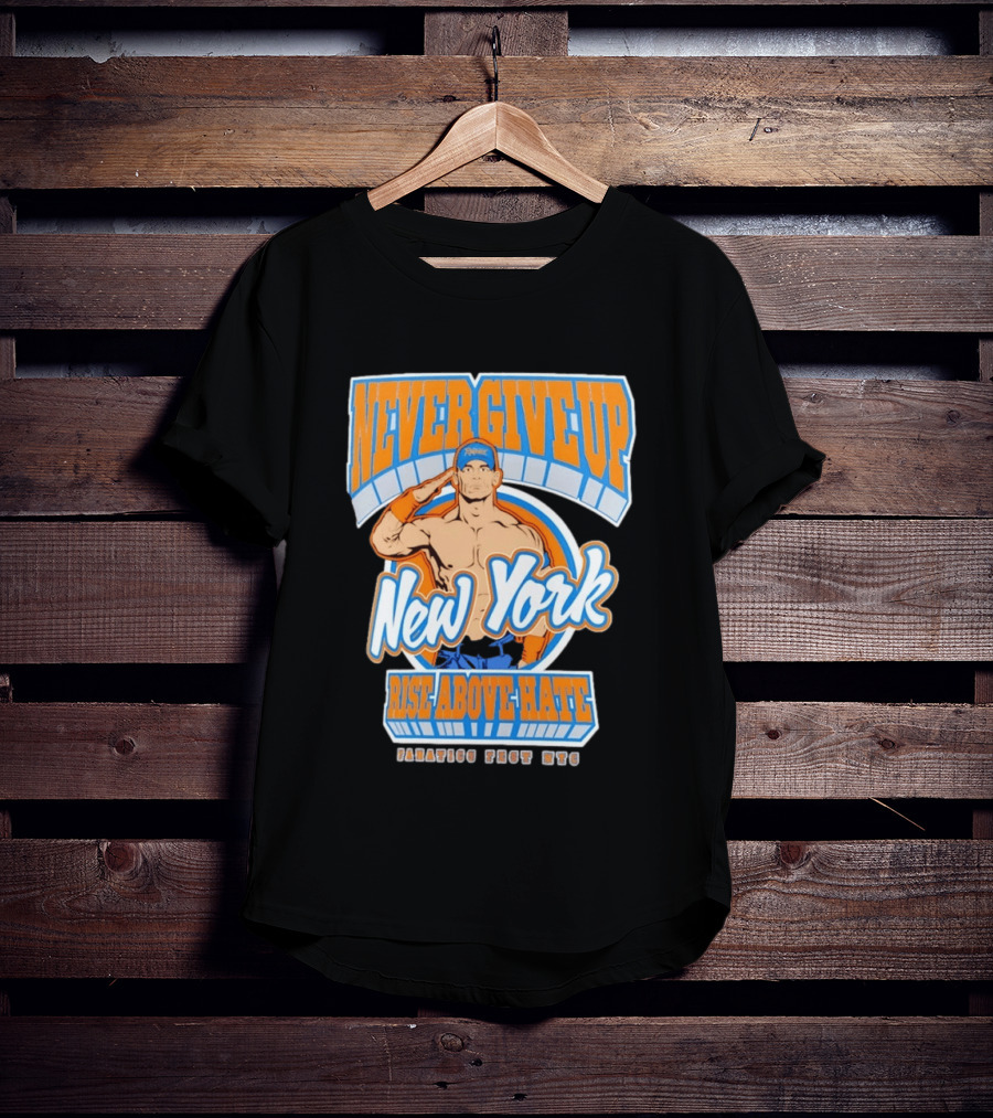 Never Give Up Rise Above Hate New York Manhasset Fest 2026 T-Shirt