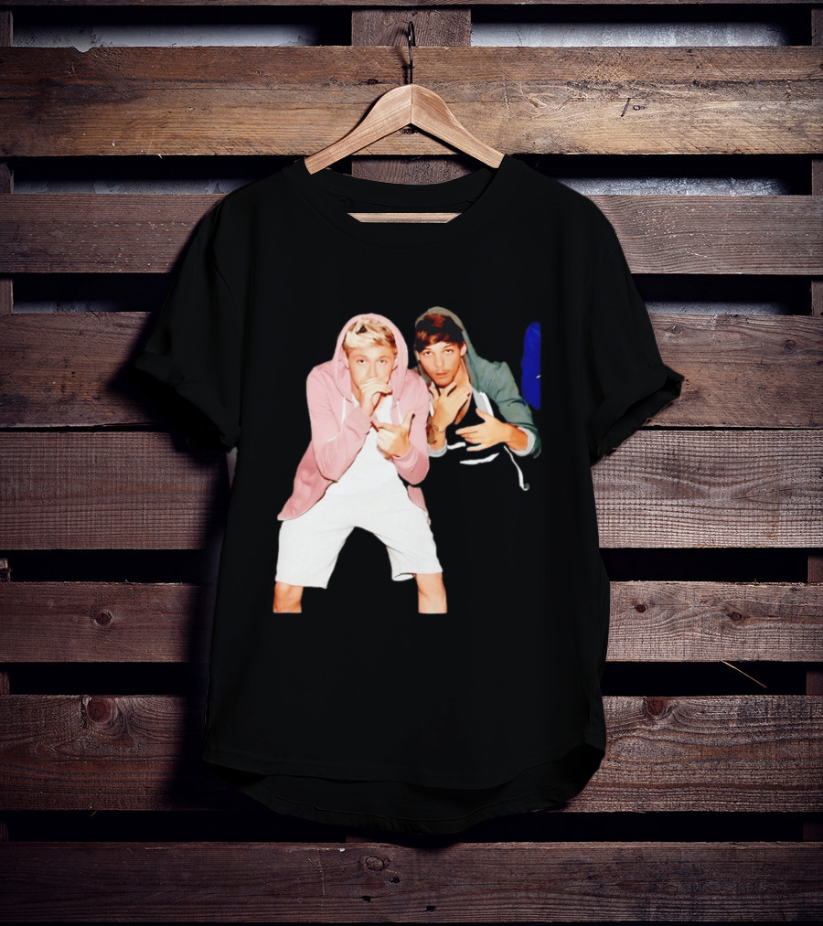 Niall Horan Louis Tomlinson One Direction Pose T-Shirt
