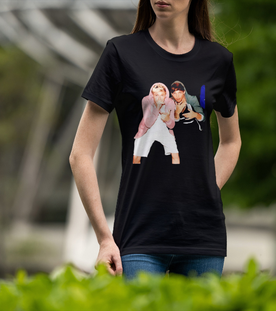 Niall Horan Louis Tomlinson One Direction Pose T-Shirt