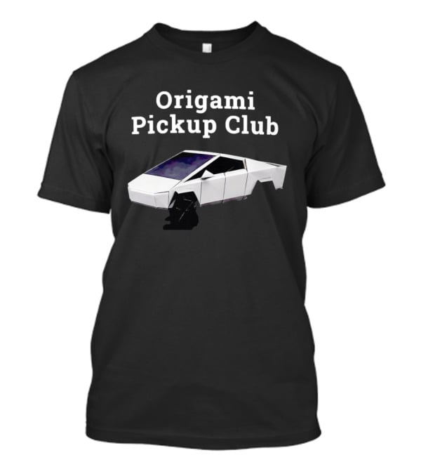 Origami Pickup Club Cybertruck Papercraft Model T-Shirt