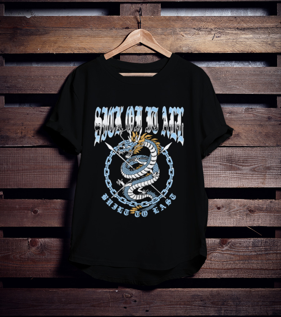 Sick Of It All Built To Last Dragonchain Snake T-Shirt