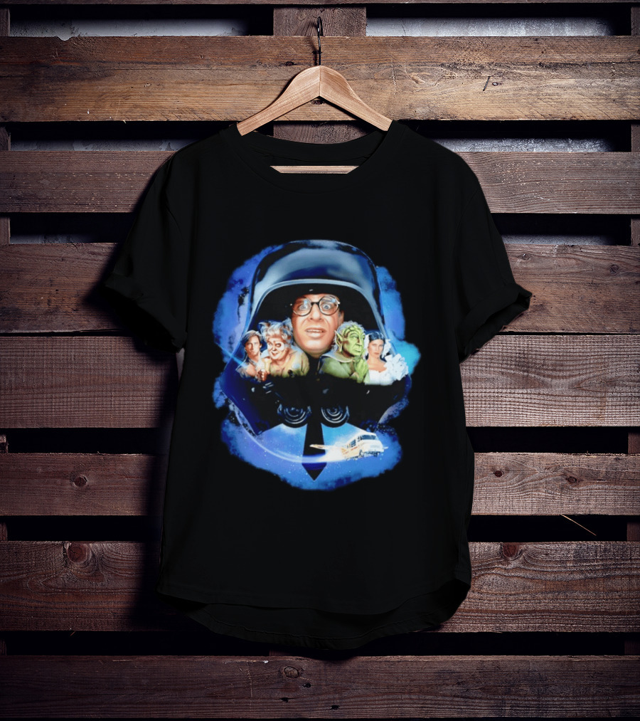 Spaceballs 2 Dark Helmet Rick Moranis Sci Fi Comedy Movie Cast Spaceship T-Shirt