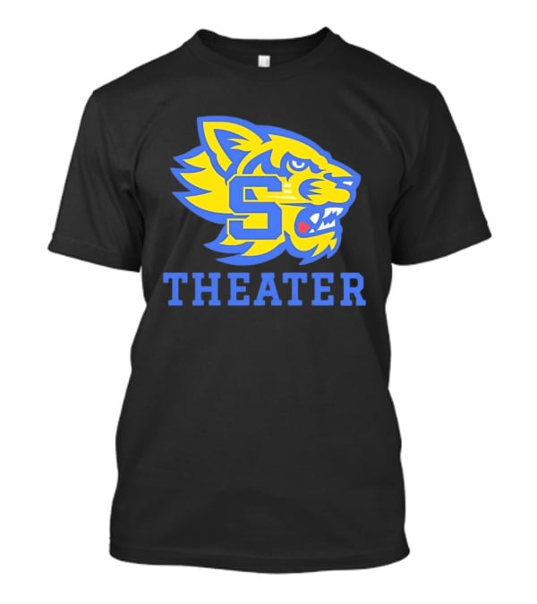 Sweetwater High School Theater Wildcat Head S T-Shirt