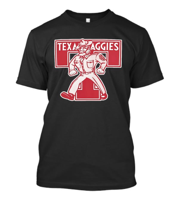 Texas Aggies Reveille Station Old Sarge AMT T-Shirt