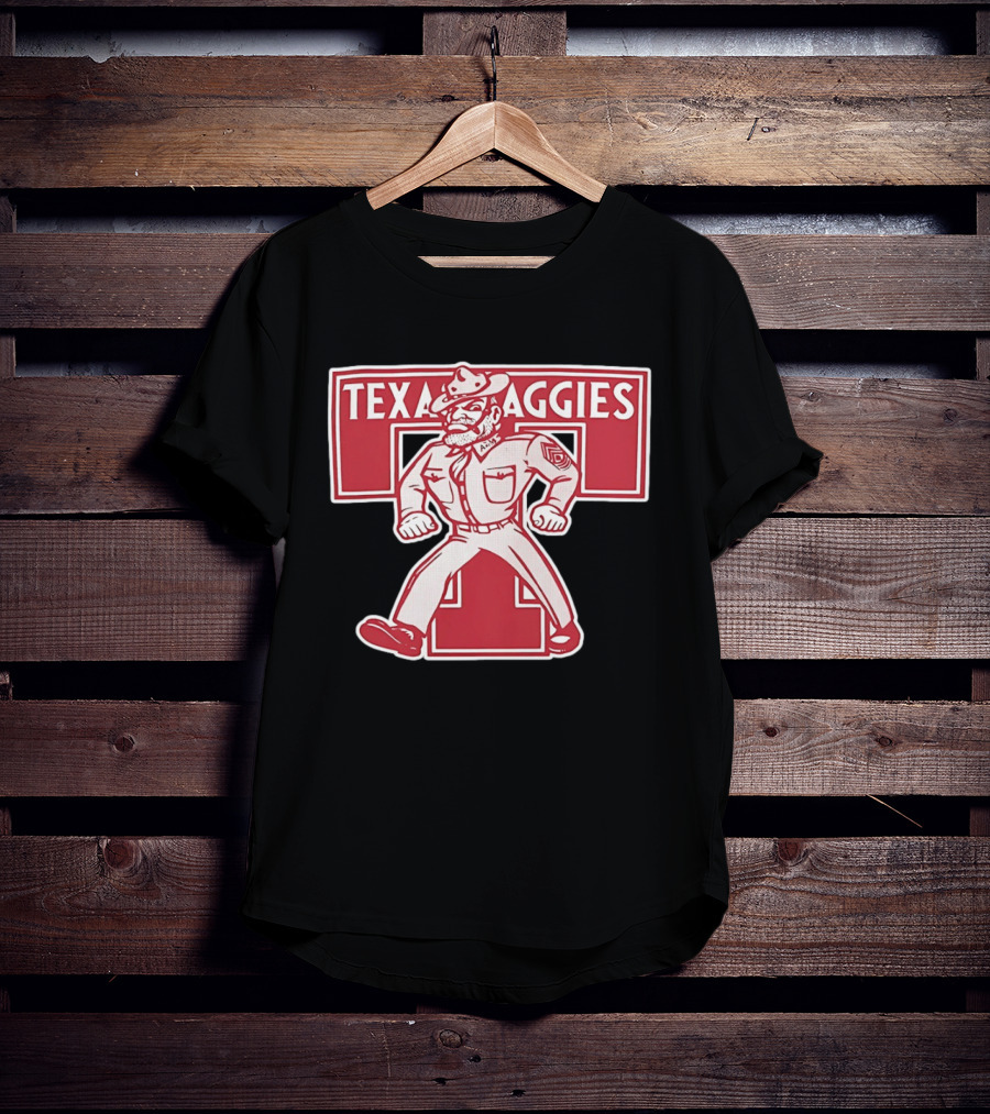 Texas Aggies Reveille Station Old Sarge AMT T-Shirt