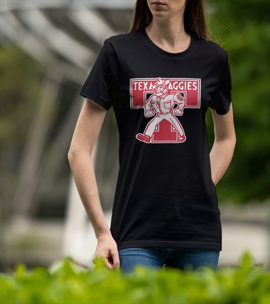 Texas Aggies Reveille Station Old Sarge AMT T-Shirt