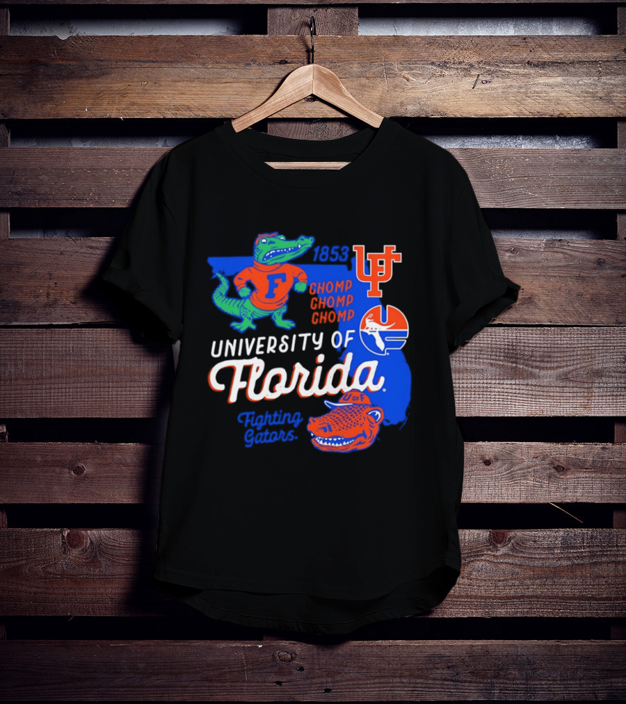 University Of Florida Fighting Gators Chomp Chomp Chomp 1986 U Of F T-Shirt