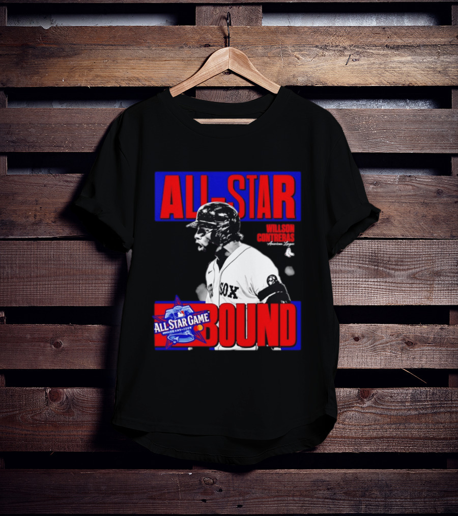 All Star Bound 2024 Willson Contreras Texas American League T-Shirt